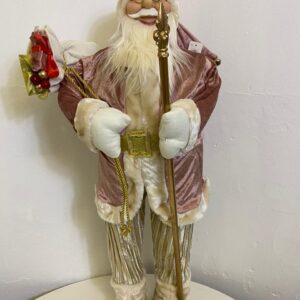 STANDING SANTA PINK (L) H90CM/EACH