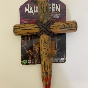 HALLOWEEN CROSS 18X30CM JM5637/EACH