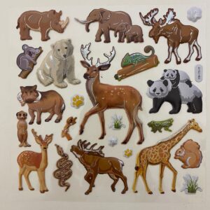 STICKERS DINOSAUR JOBAER/EACH