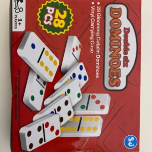 DOMIMOES DOUBLE SIX 28 PCS 3896-21/EACH