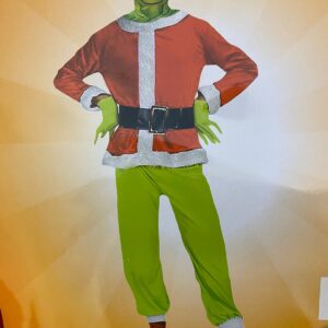 COSTUME INTANT ADULT SANTA GREEN CC452/E