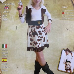 COSTUME LOVELY COWGIRL WESTERN/EACH