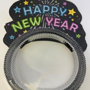 PAPER ALICEBAND HAPPY NEWYEAR 6PC/PK