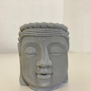 CERAMIC FLOWER POT BUDDHA 9X10.5CM/EACH