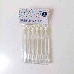 BUBBLE WANDS 2068-15B 6PC/PK/EA.PK