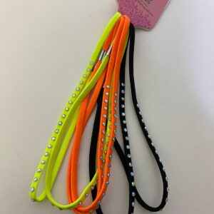 HEADBAND NEON STUDS 6PCS/CARD/EACH CARD