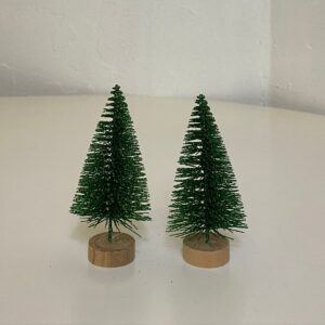 X'MAS TREE FAKE PINE MINI 5X10CM 2PC/PK
