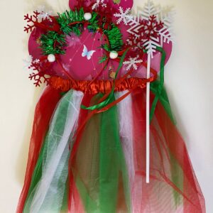TUTU SET CHRISTMAS (TUTU+WAND+A/BAND)SET