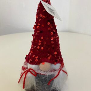 SANTA GNOME SEQUINS HAT +-27CM/EACH