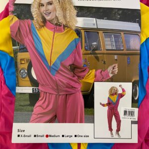 COSTUME ADULT 80'S TRACKSUIT (F) 096389