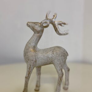 X'MAS DECO DEER PLASTIC 13X6X23CM/EACH