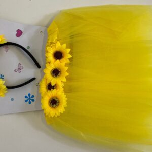 TUTU SET SUNFLOWER (TUTU+A/BAND)/SET