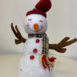 SOFT TOY SNOWMAN H37CM/EACH