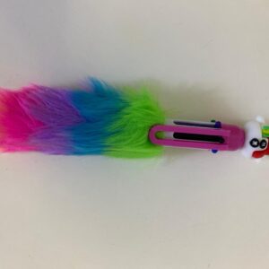 PEN SIX COLOR XMAS  FEATHER  L17CM/EACH
