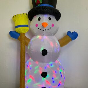 INFLATABLE SNOWMAN WITH SHOVEL1.3M/EA