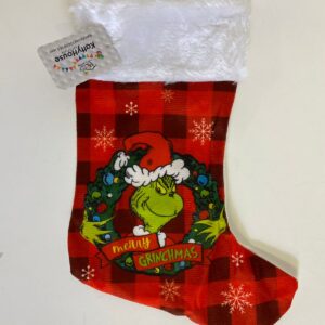 STOCKING MERY GRINCHMAS H25CM/EACH