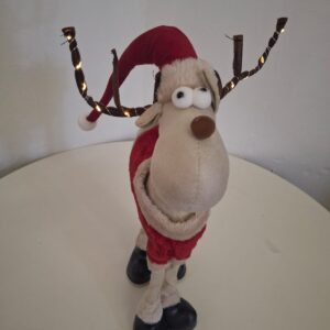 STANDING DEER WITH COSTUME H66CM/EACH