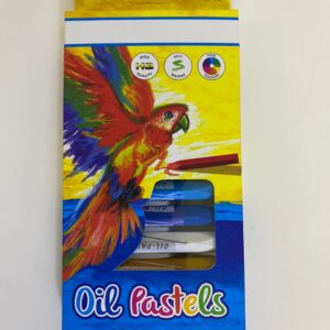 OIL PASTEL 12 COLORS 8.5X17CM/EACH BOX