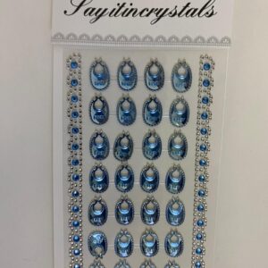 STICKER BABY'S CLOTHS ACRYLIC JOY 28PC/C