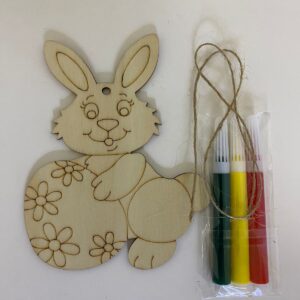 DIY PARTS EASTER RABBIT EGGS WITH PENS H