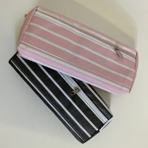 PENCIL CASE STRIPES 21X7.5X3.5CM/EACH