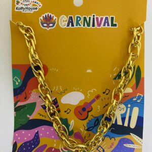 PARTY NECKLACE CHAIN CARNIVAL 42+5CM/EAC
