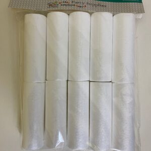 STYROFOAM CYLINDER (L) 14.5X4.5CM 10PC/P