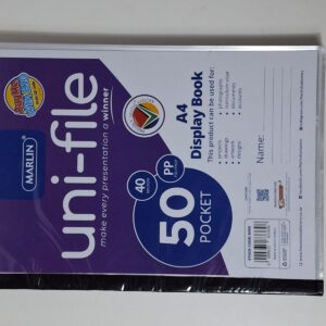 UNI-FILE DISPLAY BOOK A4 5PAGE 8050/EACH