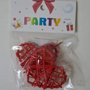 RATTAN HEART 5.5CM 2PC/PK/EA.PACK