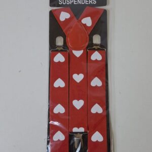 SUSPENDER HEARTS BRAOD 3.5CMX1M/EACH