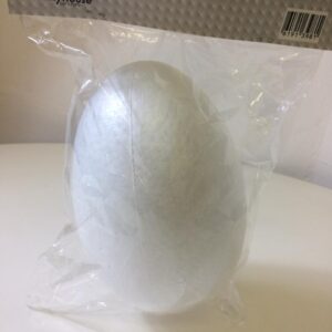 STYROFOAM EGG (XL) 17CM/EACH