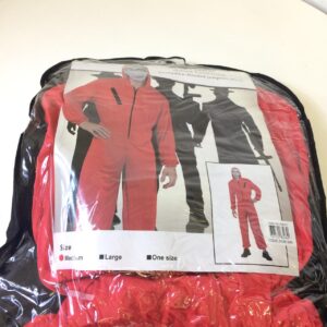 COSTUME ADULT THIEF RED 096222/EACH