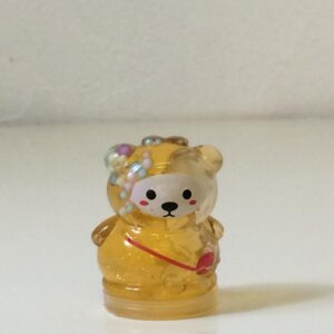 CRYSTAL MUD BEAR 3X4.5CM/EACH