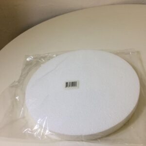 STYROFOAM DISC 30X2.5CM/EACH