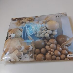 THE NEW BALLOON SET 72PCS QQL-472/SET