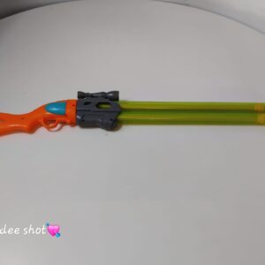 WATER GUN DOUBLE SHOOT L56CM 917A-3/EACH