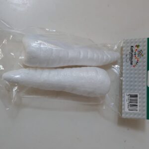 STYROFOAM CARROT 14CM 2PC/PK/EA.PK