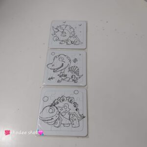 JIGSAW & COLOURING PUZZLE 3PCS/PACK