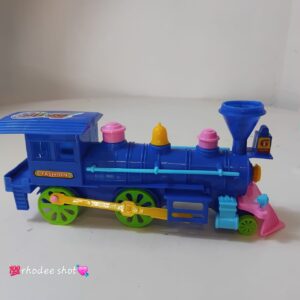 TRAIN ENGINE PLASTIC PULL&GO 106B/EACH