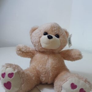 PLUSH TOYS TEDDY BEAR 4 HEARTS 19CM/EACH