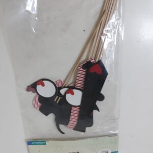 PHOTOPROPS HEARTS+TIE 12PCS/PACK