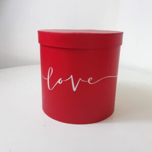 GIFT BOX ROUND LOVE 3PCS/SET/EA.SET