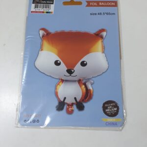 FOIL BALLOON FOX 48.5X65CMYF8677/EACH