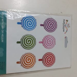 FOIL BALLOON ROUND CANDY 44.5X52.5CM YF8