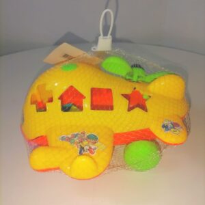 PUZZLE BLOCK AIRPLANE 5309/EACH