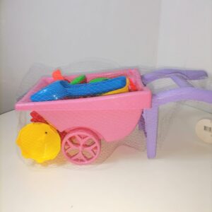 SAND BEACH TOYS WHEEL BARROW+TOYS DL23-2