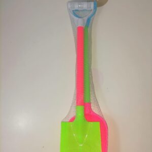 SAND TOYS SPADE PLASTIC L45CM 2PC/PK