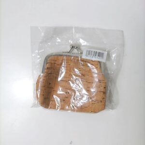 PURSE COIN CORK MATERIAL 9X6CM/EACH