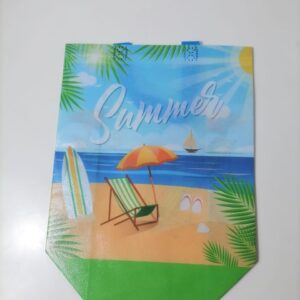 SHOPPING BAG SUMMER 27X29X12CM/EACH