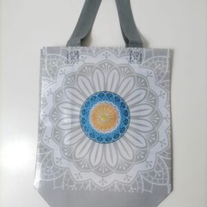 BAG SHOPPING DESIGN FLOWER 22X23X11CM/EA